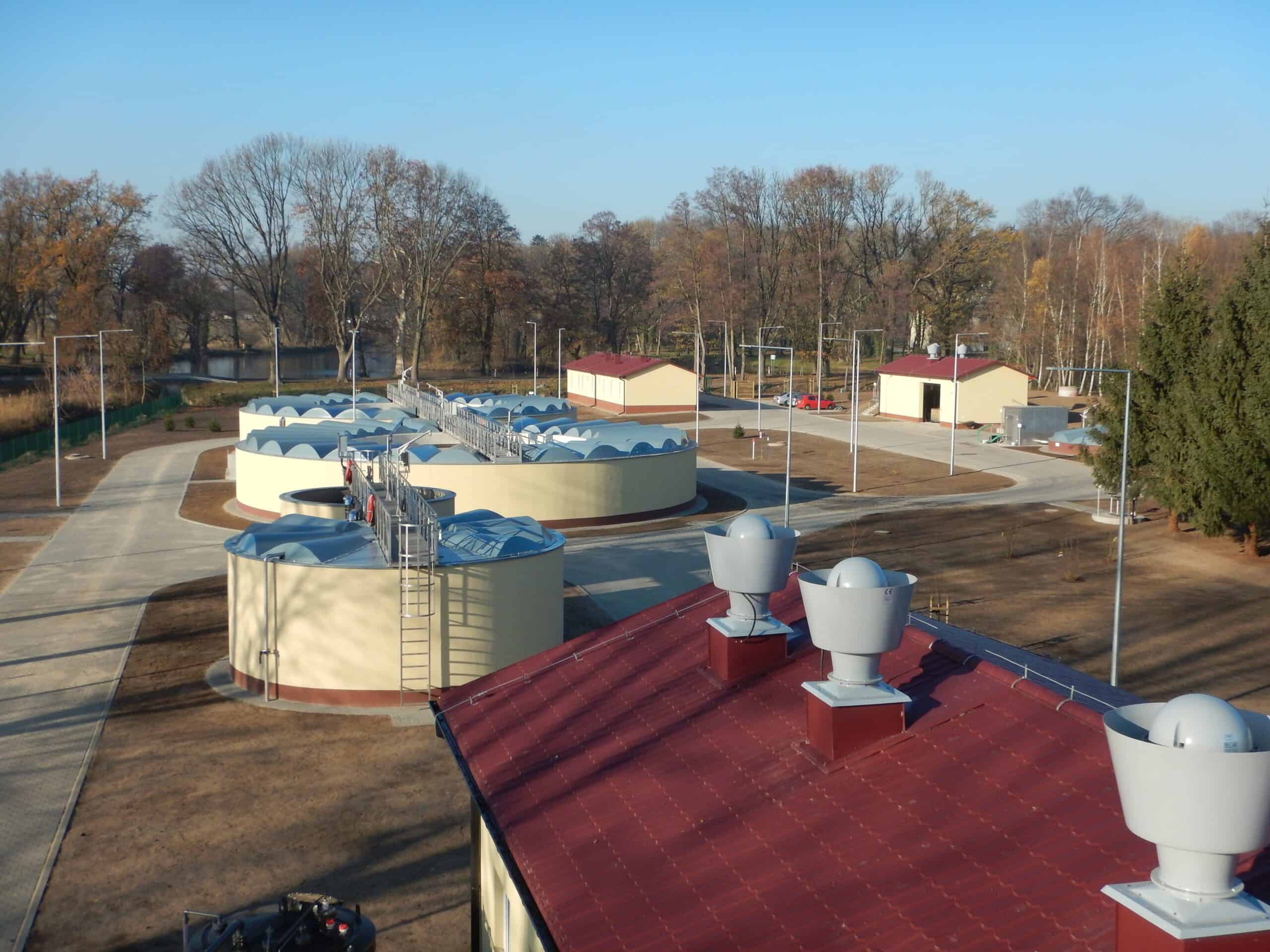 Oczyszczalnia ścieków w Rakoniewicach - zdjęcie realizacji